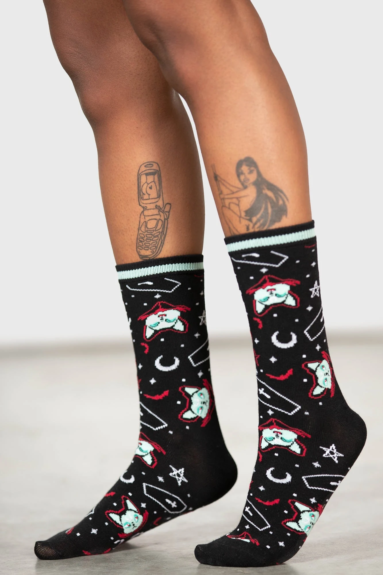 KILLSTAR Lil Vampurr Ankle Socks 1 KILLSTAR Lil Vampurr Ankle Socks