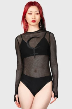 Lilith's Moon Bodysuit 6 Lilith's Moon Bodysuit -Kill Star Store LILITHS MOON BODYSUIT W D