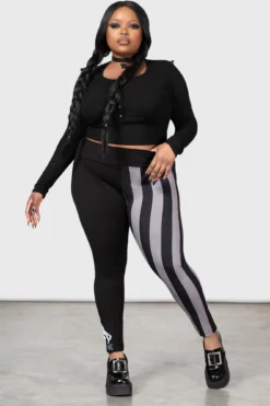 KILLSTAR x Wednesday Loathe Leggings [Plus Size]
