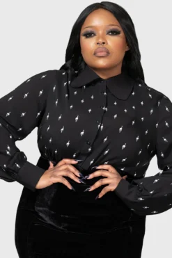 KILLSTAR x Wednesday: Love Is Torture Plus Size Blouse
