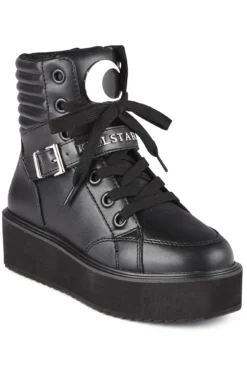 Killstar Luna High Tops - Moon Hardware Platform Shoes