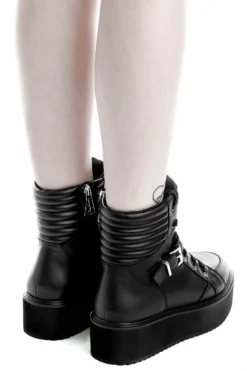 Killstar Luna High Tops - Moon Hardware Platform Shoes -Kill Star Store LUNA HIGHTOPS D