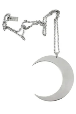 KILLSTAR Luna Crescent Moon Statement Necklace [S] -Kill Star Store LUNA NECKLACE B