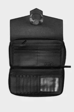 Kihilist Lunacity Moon Hardware Wallet - Mixed Texture PU 10 Kihilist Lunacity Moon Hardware Wallet - Mixed Texture PU -Kill Star Store LUNACITY WALLET 3