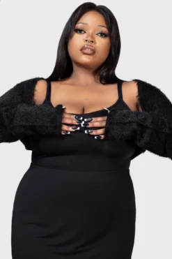 KILLSTAR Lune Shrug [Plus Size] -Kill Star Store LUNE SHRUG PLUS W D