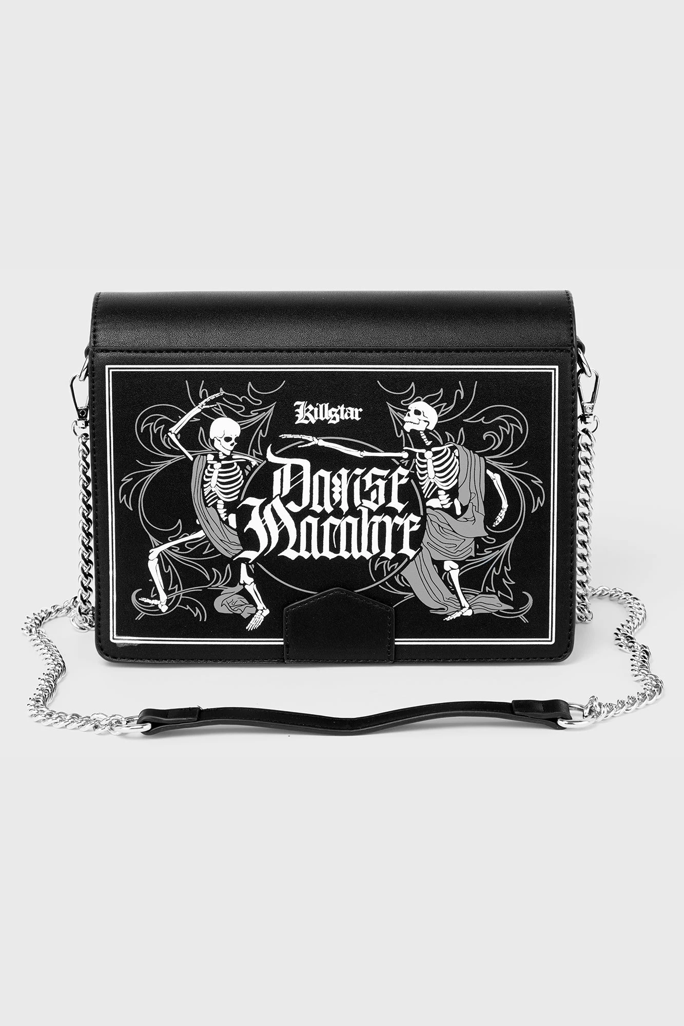 KILLSTAR La Danse Skeleton Handbag - Gothic Faux Leather Bag 4 KILLSTAR La Danse Skeleton Handbag - Gothic Faux Leather Bag - Image 4
