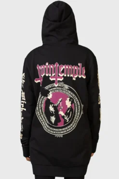 KILLSTAR Magic Circle Unisex Zip Hoodie - Twin Temple Collection -Kill Star Store MAGIC CIRCLE HOODIE W D