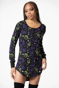 Magic Laze Lounge Dress -Kill Star Store MAGIC LAZE SLEEP DRESS W D