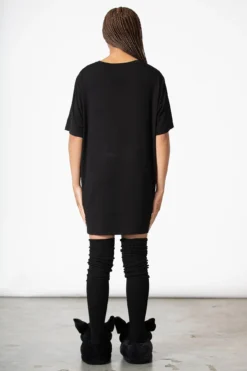 KILLSTAR Magic Rest T-Shirt Dress - Women's Alternative Statement Fashion -Kill Star Store MAGIC REST TSHIRT DRESS W E