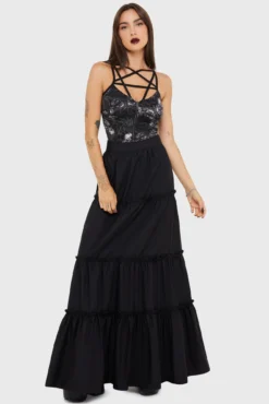 Alchemy Magica Spidrasica Top - Official Killstar Collaboration -Kill Star Store MAGICASPIDRASICATOP C