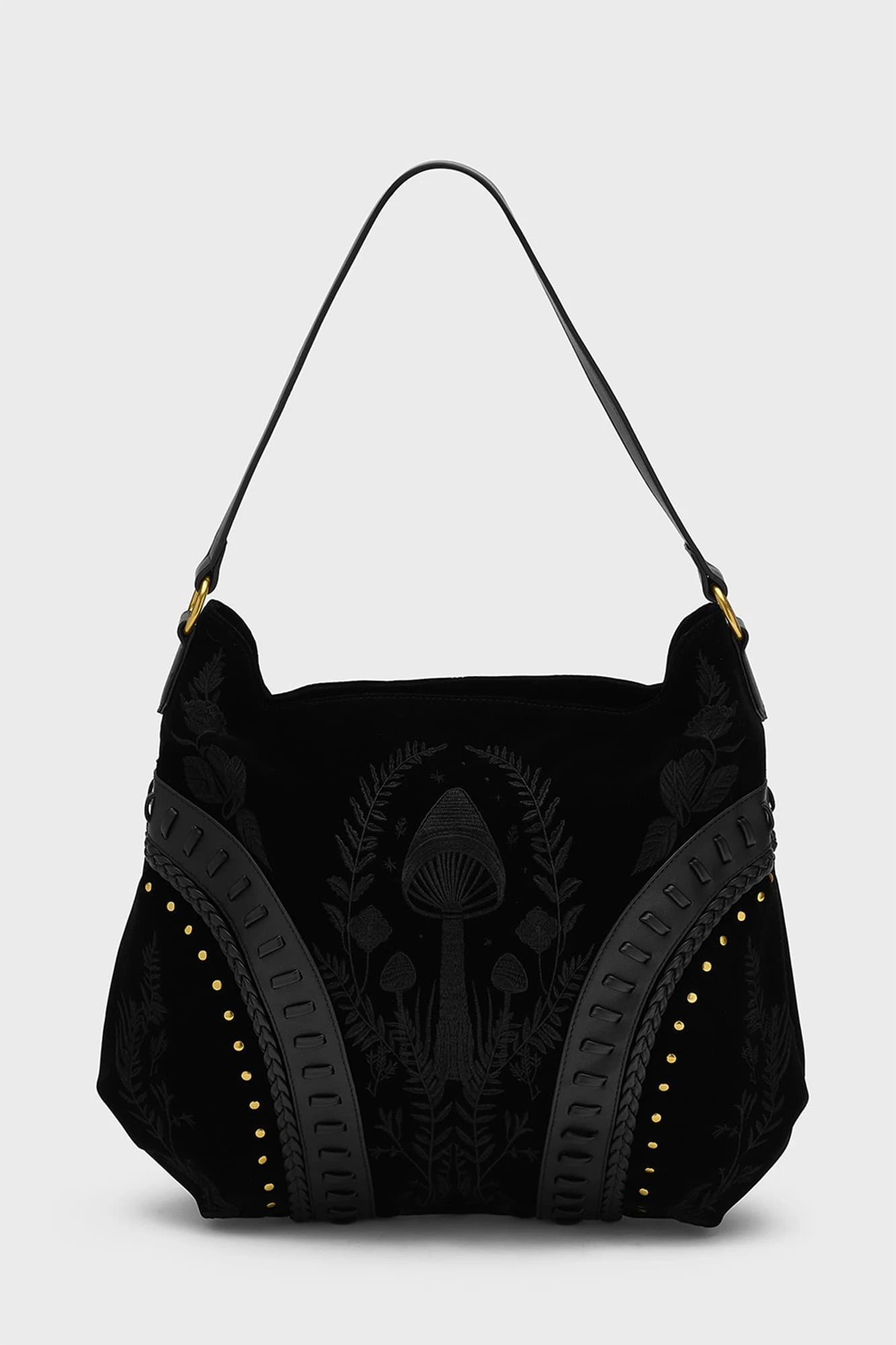 KILLSTAR Magictwill Embroidered Velvet Bag 1 KILLSTAR Magictwill Embroidered Velvet Bag