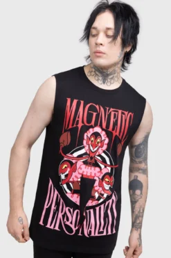 KILLSTAR x HIM Magnetic Personality Vest - Licensed Graphic Tank