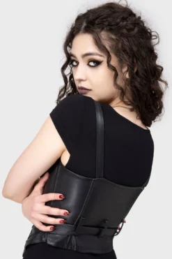 Malapas Underbust Corset 10 Malapas Underbust Corset -Kill Star Store MALAPASUNDERBUSTCORSET F