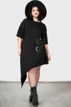 KILLSTAR Maple Asymmetric Dress [PLUS]