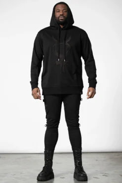 KILLSTAR Mercury Rising Pull-Over Hoodie [PLUS] -Kill Star Store MERCURY RISING PULLOVER HOODIE PLUS M B