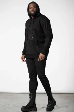 KILLSTAR Mercury Rising Pull-Over Hoodie [PLUS] -Kill Star Store MERCURY RISING PULLOVER HOODIE PLUS M C