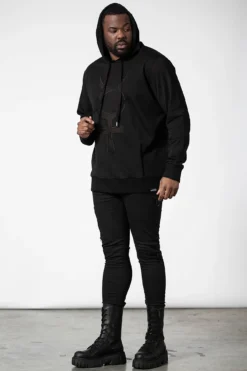 KILLSTAR Mercury Rising Pull-Over Hoodie [PLUS] -Kill Star Store MERCURY RISING PULLOVER HOODIE PLUS M E