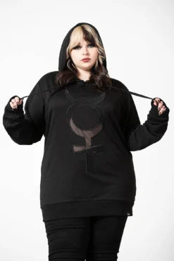 KILLSTAR Mercury Rising Pull-Over Hoodie [PLUS]