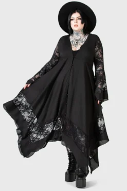 Killstar Misty Night Maxi Dress - Plus Size Gothic Lace Gown -Kill Star Store MISTY NIGHT MAXI DRESS PLUS W D 673467c7 bdb9 4672 ae2b 8cf2db4cd3e8