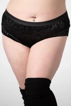 KILLSTAR Moody Plus Size Activewear Panty -Kill Star Store MOODY PANTY PLUS D scaled