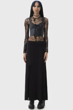 Moonless Corset Top -Kill Star Store MOONLESS CORSET TOP W D