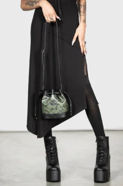 KILLSTAR Mossy Forest Bag with Moth Pendant