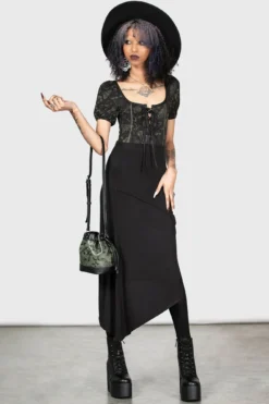 KILLSTAR Mossy Forest Bag with Moth Pendant -Kill Star Store MOSSY FOREST BAG D