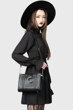 KILLSTAR Myth Handbag - Celestial Moon Gothic Purse -Kill Star Store MYTH HANDBAG W F