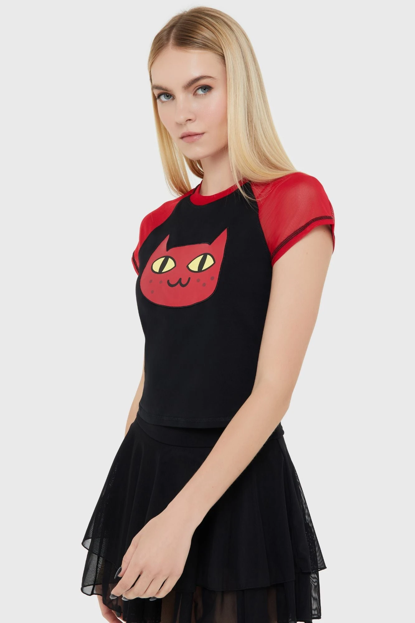 KILLSTAR Marceline Kitty Crop T-Shirt - Adventure Time Collection 2 KILLSTAR Marceline Kitty Crop T-Shirt - Adventure Time Collection - Image 2