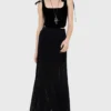 KILLSTAR x Adventure Time Marceline Burn-Out Velvet Maxi Skirt