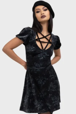 Moonlit Pentacle Dress -Kill Star Store MoonlitPentacleDress C 2