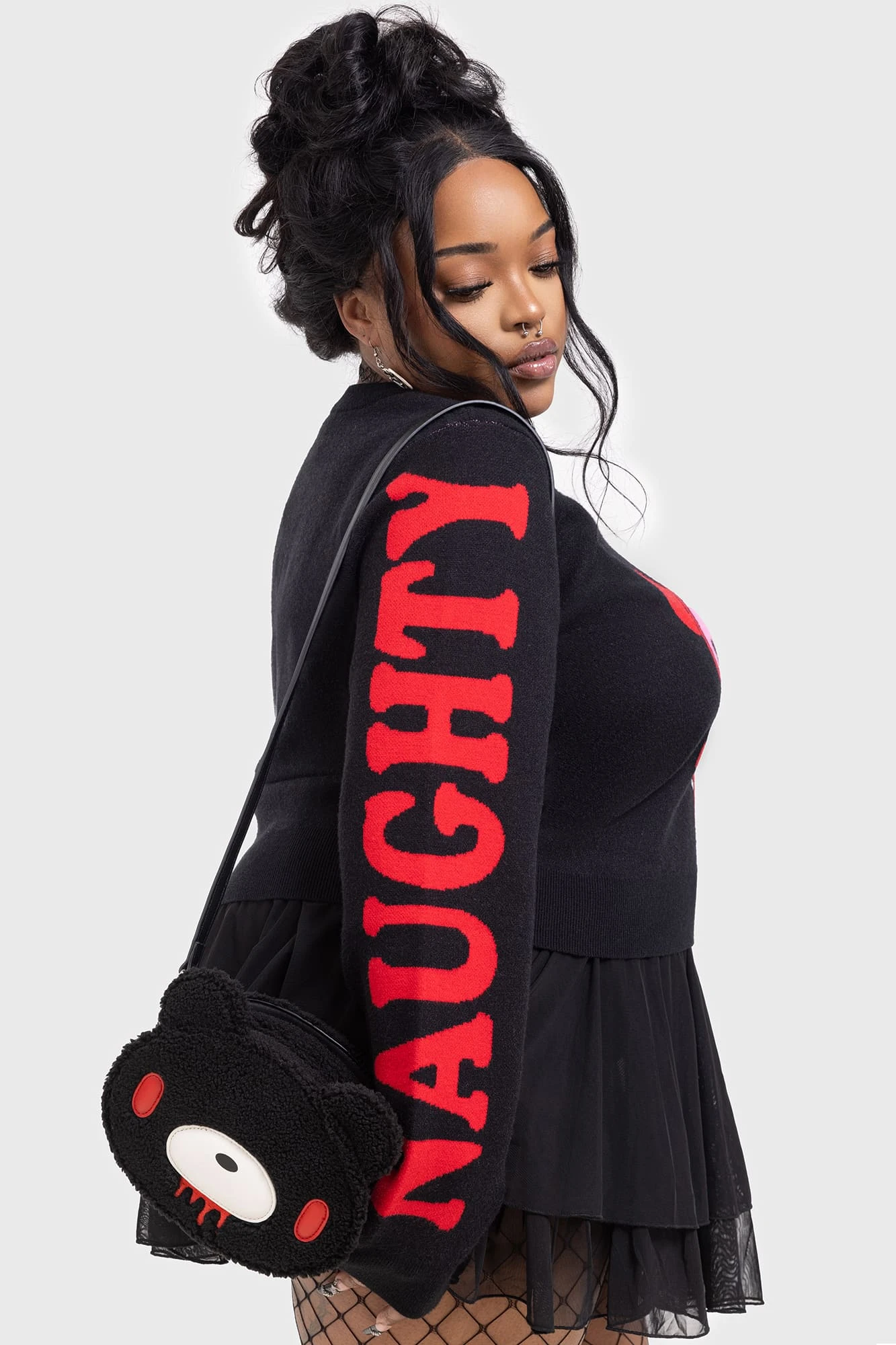 KILLSTAR Naughty Grizzly Knit Sweater 5 KILLSTAR Naughty Grizzly Knit Sweater - Image 5