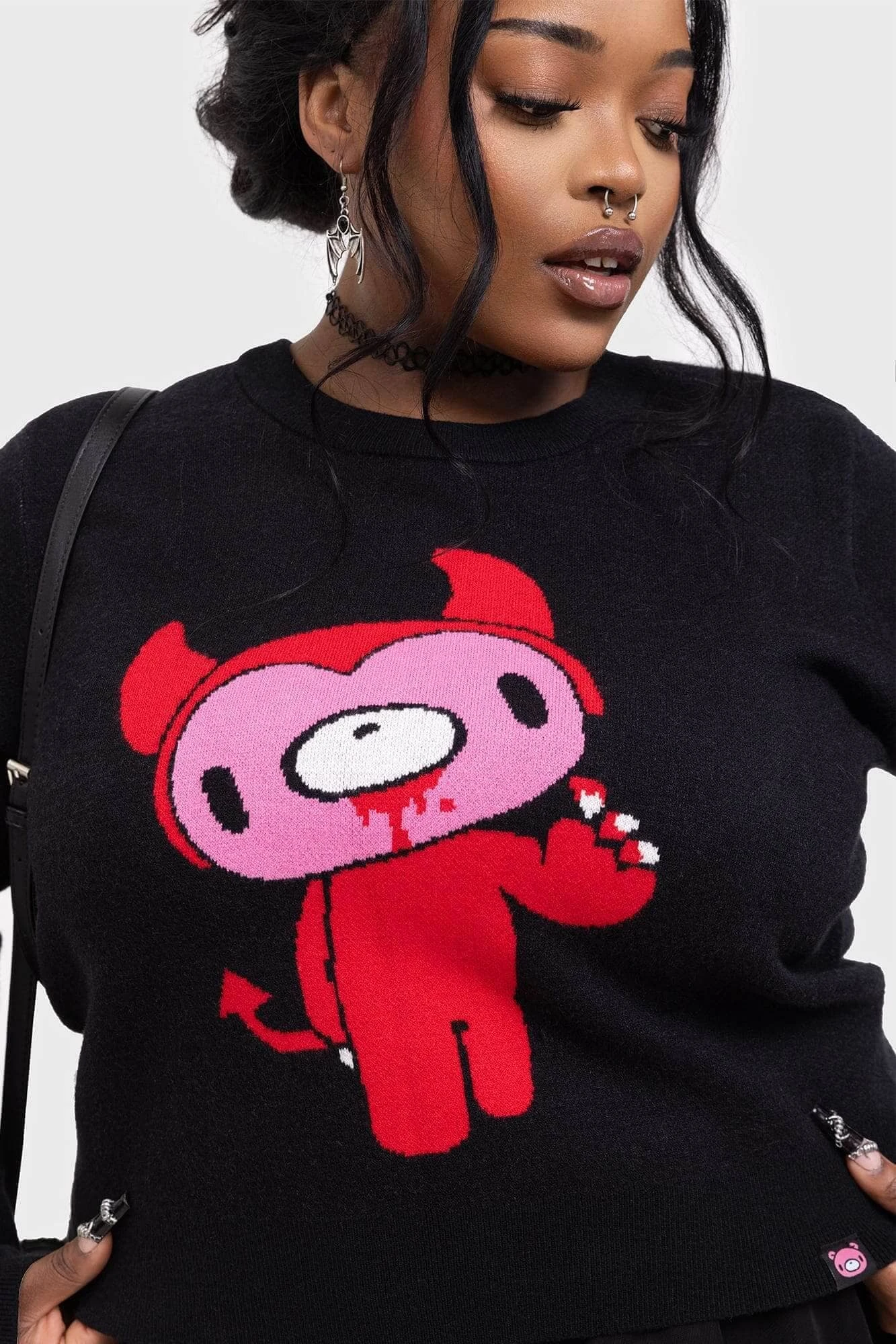 KILLSTAR Naughty Grizzly Knit Sweater 6 KILLSTAR Naughty Grizzly Knit Sweater - Image 6