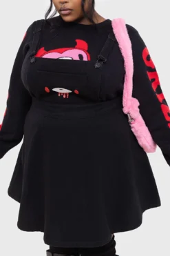 KILLSTAR Naughty Grizzly Pinafore Dress -Kill Star Store NAUGHTY GRIZZLY PINAFORE DRESS PLUS W C 36ba5919 b94c 49cc 8626 6661426637d2