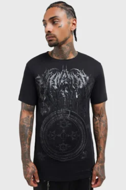KILLSTAR Neither Nights T-Shirt - Men's Gothic Graphic Tee