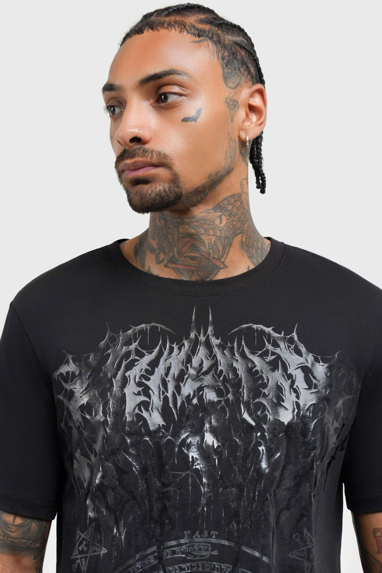 KILLSTAR Neither Nights T-Shirt - Men's Gothic Graphic Tee 2 KILLSTAR Neither Nights T-Shirt - Men's Gothic Graphic Tee - Image 2