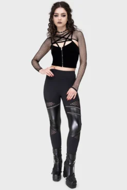 Neo Noir Leggings -Kill Star Store NEO NOIR LEGGINGS D
