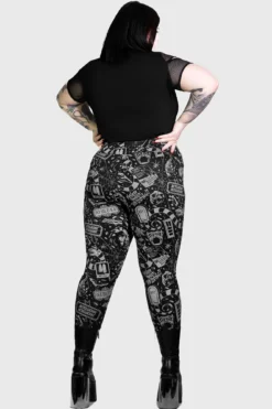 Killstar x Beetlejuice Never Trust The Living Leggings -Kill Star Store NEVER TRUST THE LIVING LEGGINGS PLUS W F 0633bbff ce5f 4f3a a61e 0c73fd1927da
