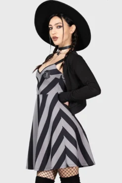 KILLSTAR x Wednesday Nevermore Mini Dress -Kill Star Store NEVERMORE MINI DRESS W E