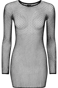 Nicole Fishnet Dress [B] -Kill Star Store NICOLE BODYCON