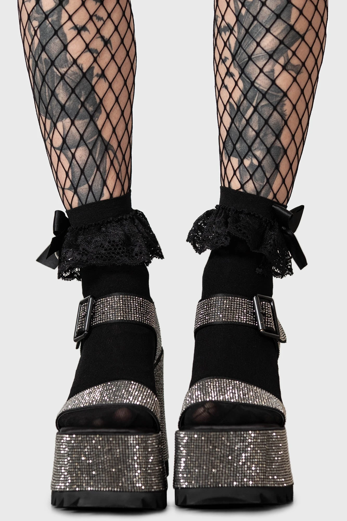 Killstar Night Queen Diamanté Platform Sandal 3 Killstar Night Queen Diamanté Platform Sandal - Image 3