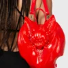 KILLSTAR Nightly Bite Red Sculpted Bat Backpack