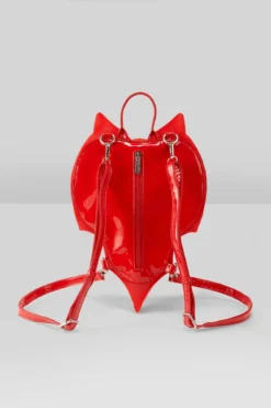 KILLSTAR Nightly Bite Red Sculpted Bat Backpack -Kill Star Store NIGHTLY BITE BACKPACK RED W E
