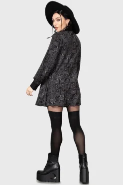 KILLSTAR x Wednesday Nightshade Society Mini Dress -Kill Star Store NIGHTSHADE SOCIETY MINI DRESS W G