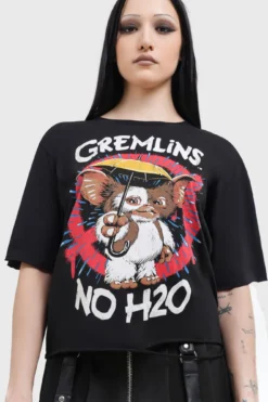 KILLSTAR x Gremlins No H20 Short Sleeve Top -Kill Star Store NO H20 SHORT SLEEVE TOP W D