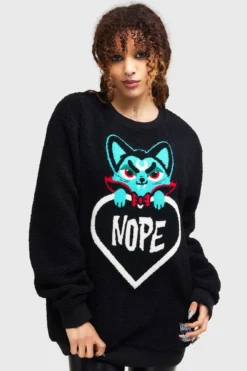 Nope Fleece Sweater