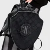 Killstar x Wednesday Not Friends Material Backpack - Nevermore Edition