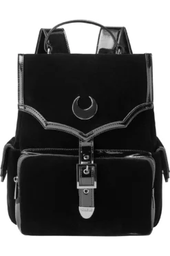Killstar Nyah Moon Backpack - Velvet & Gloss Gothic Bag -Kill Star Store NYAH BACKPACK
