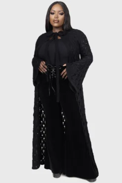 Nymeria Cardigan [BLACK] -Kill Star Store Nymeria Cardigan BLACK PLUS C