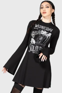 Killstar x Wednesday On Wednesdays Skater Dress